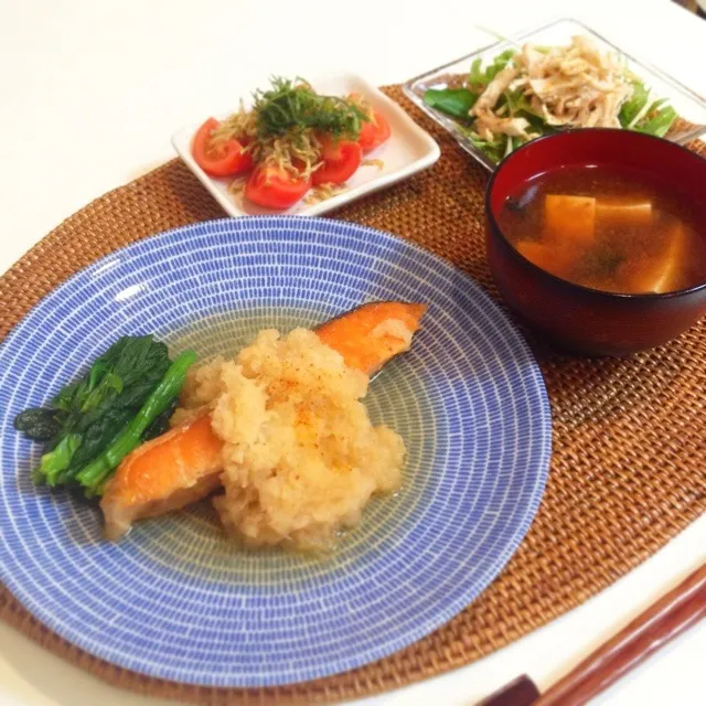 本日もヘルシー和定食(๑´ڡ`๑)♪|サエさん