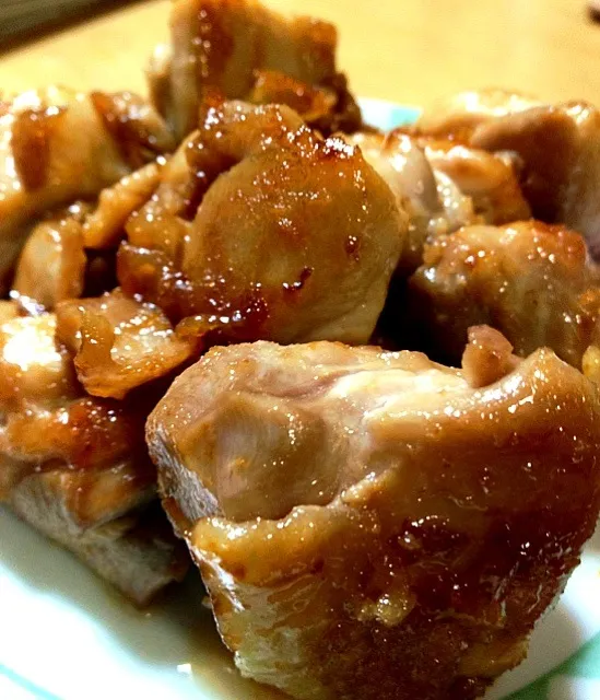 調味料は一つだけの＊超〜簡単鶏の照り焼き＊|かたつむりさん