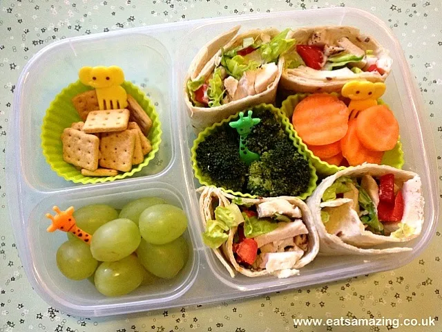 Chicken Salad Wraps Bento|Grace Hallさん