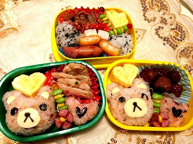 ♡くまさん弁当♡|うららさん