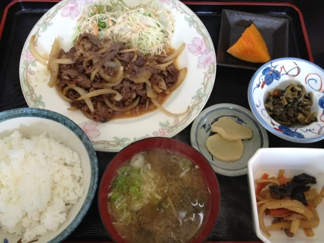 サクラ焼肉定食|そらまめさん