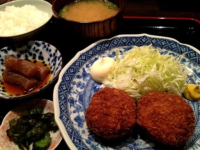 メンチカツ定食|tomoさん