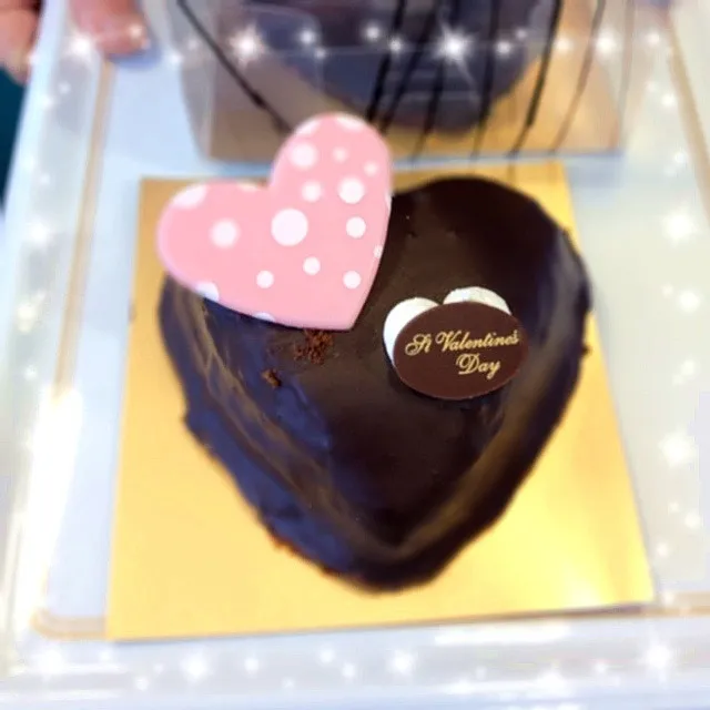 ピンクのハートケーキ♡|Rieさん