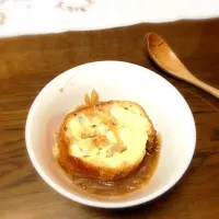 チーズがとろける　オニオンスープ|かなもんさん