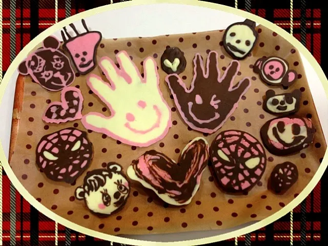 息子達とバレンタインチョコ作り♡|エートさん