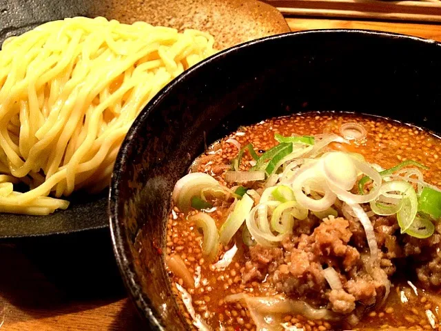 みそつけ麺 中盛り つぶし生にんにく|tecklさん