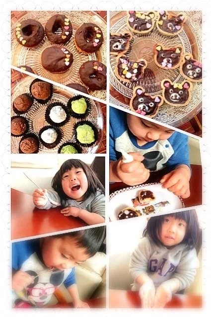 Let's make a chocolate for St.Valentine💝kids cooking❗|🌈Ami🍻さん