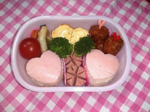 ハートいっぱい弁当！|takatokkiさん