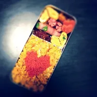 Snapdishの料理写真:バレンタイン♪弁当