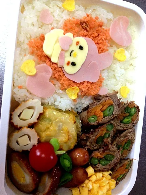 ぱぱにバレンタイン弁当|hrnさん