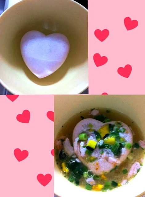 ハートのお味噌汁|misaさん
