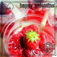 Snapdishの料理写真:valentine♥いちごのjelly|etsukoさん