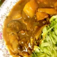 Snapdishの料理写真:キャベツカレー|さゆりさん