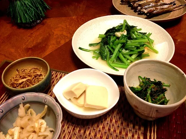 高野豆腐の煮物と切り干し大根の煮物|ALOHAさん