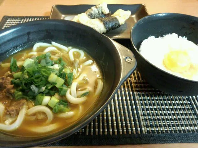 手作りカレーうどん定食|Ryouri　Sukiさん