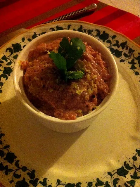 Beef Tartare  my style|gherardo flendaさん