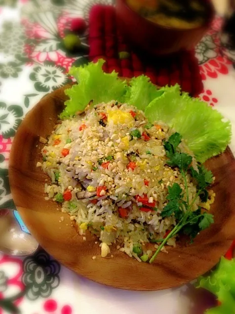 タイ米のカニ炒飯🔅|zhangxiaojunさん