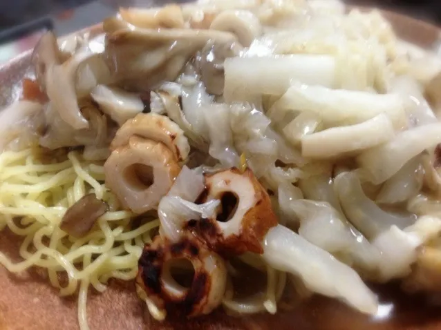 Snapdishの料理写真:あんかけ焼きそば|まいさん