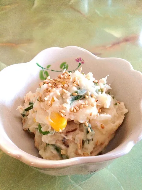 里芋の和風サラダ|きくりさん