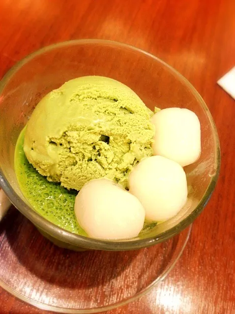 Matcha fappe with mochi|PhUnGさん