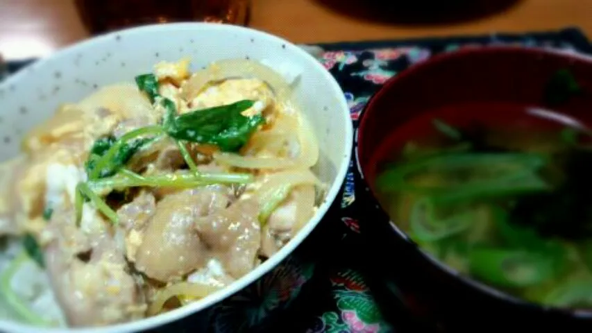 今日は親子丼、薄味関西風（になっちゃった(^｡^;)）|かおりんさん