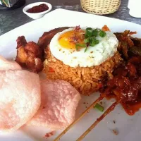 Snapdishの料理写真:indo nasi goreng|Skyさん