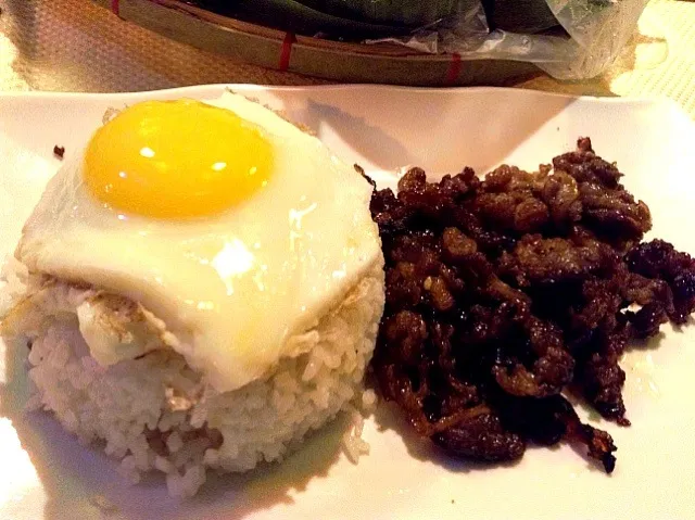 Korean tapsilog #beef #filipinoydish|neil christian bagasalaさん