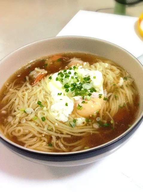 Luch time at home with Ramen egg|nachaさん