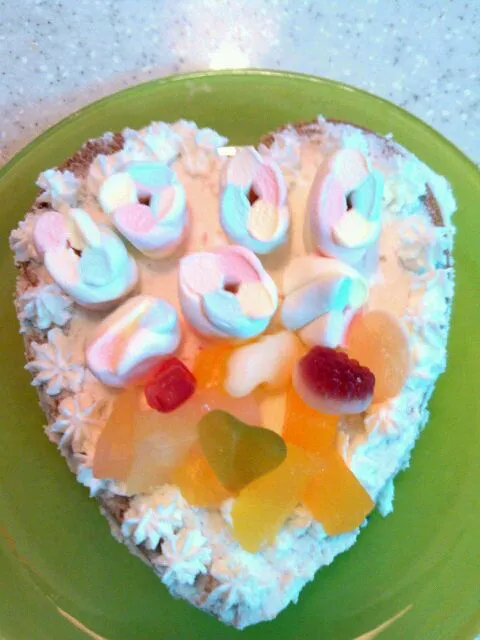 Yena가 만든heart cake~♥♥|maggieさん