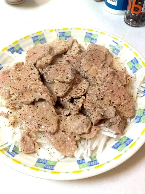 豚ヒレ肉の麦味噌蒸し|まろかさん