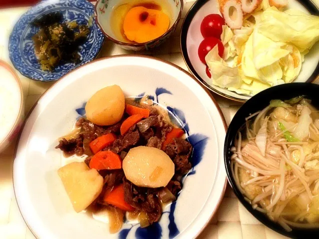 夕飯〜肉じゃが 〜|美羽さん