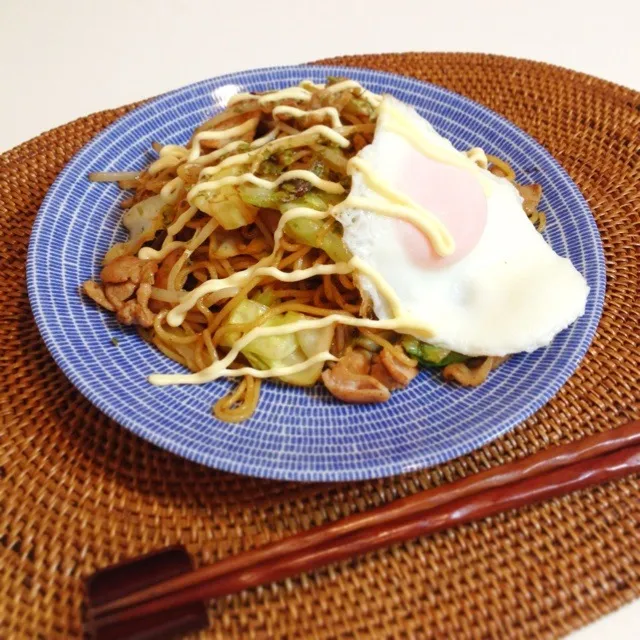 久しぶりのソース焼きそば♪|サエさん