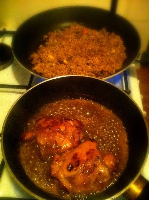 Fried Rice and Chicken|Reyさん