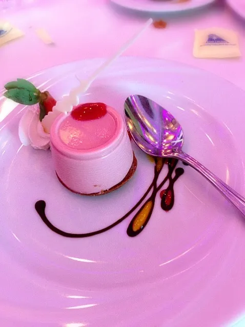 Strawberry panna cotta|해리さん