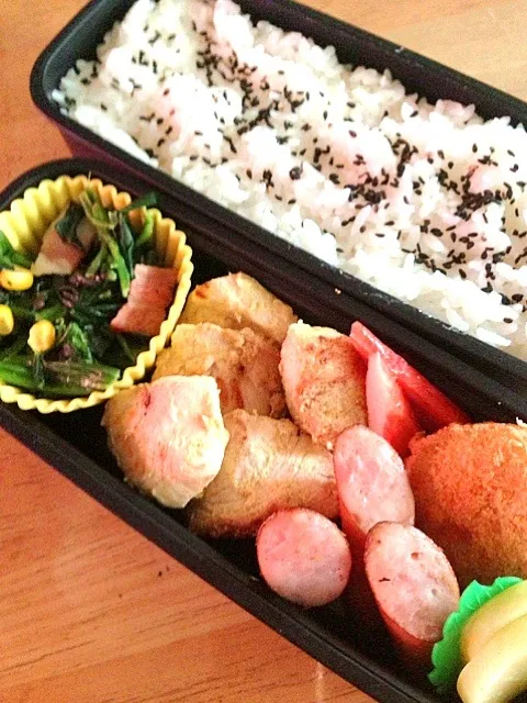 Snapdishの料理写真:夫お弁当♪|seikoさん