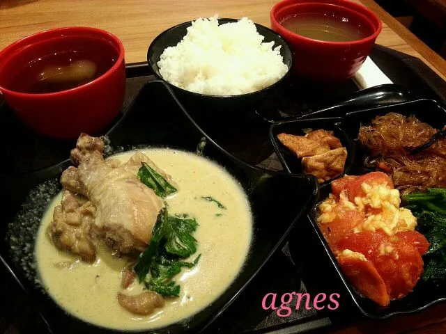 綠咖哩雞飯|agnesさん