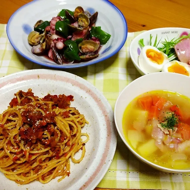 今日の晩ご飯|hatori minaさん