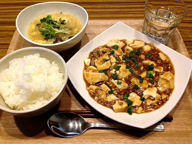 麻婆豆腐定食|Kato Shihoさん