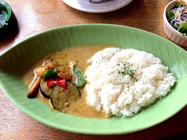 2/15  ランチ グリーンカレー|yukoさん