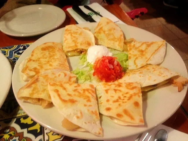 Fajita chicken quesadilla 🍗|Nonononoさん