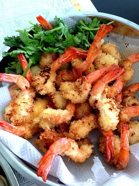 Fried Bread Crumb Prawn|deliciousさん