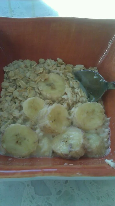 oatmeal with bananas|staphanyさん