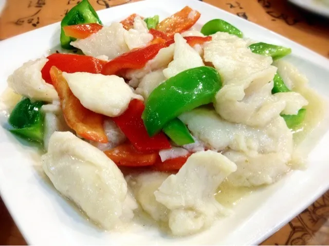 溜魚片 Sautéed Fillet Of Sole With  Bell Peppers|MyRaXさん