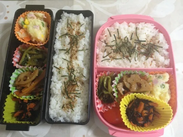 今日の夫婦お弁当|はちーさん