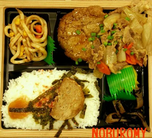 ハンバーグ弁当|NOBUROMYさん