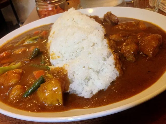 シーフード＆野菜の二色カレー950円|Toshiyukiさん