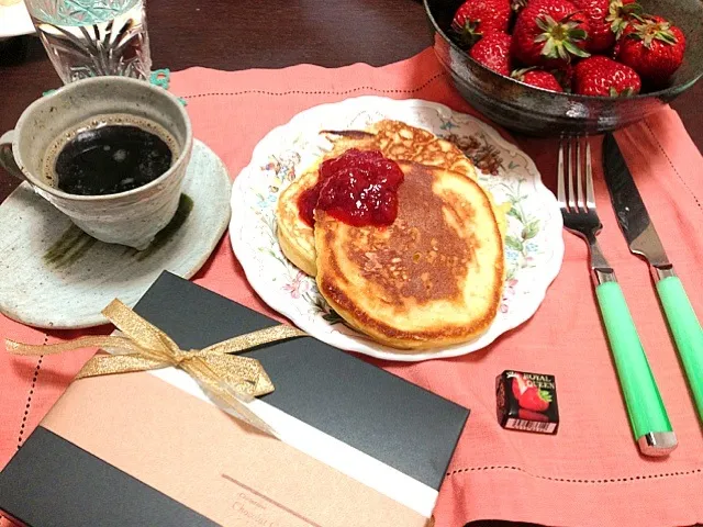 バレンタイン朝ご飯|さおさん