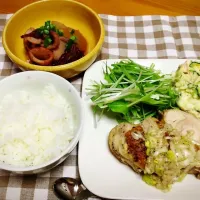 今日の晩ご飯|hatori minaさん