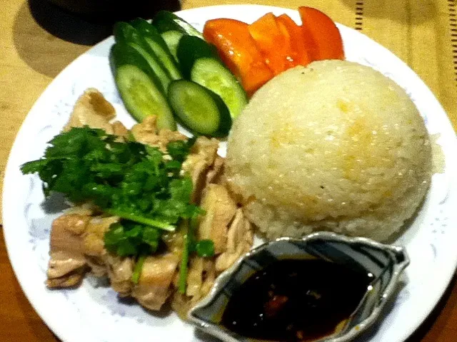 Snapdishの料理写真:Singapore Chicken Rice|カコさん