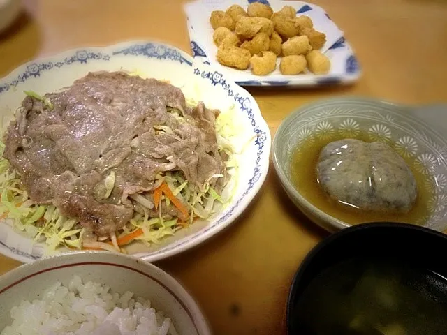 Snapdishの料理写真:さかぽんのレンチン簡単！蓮根まんじゅう  野菜と豚肉の重ね蒸し|りつ(*≧艸≦)さん